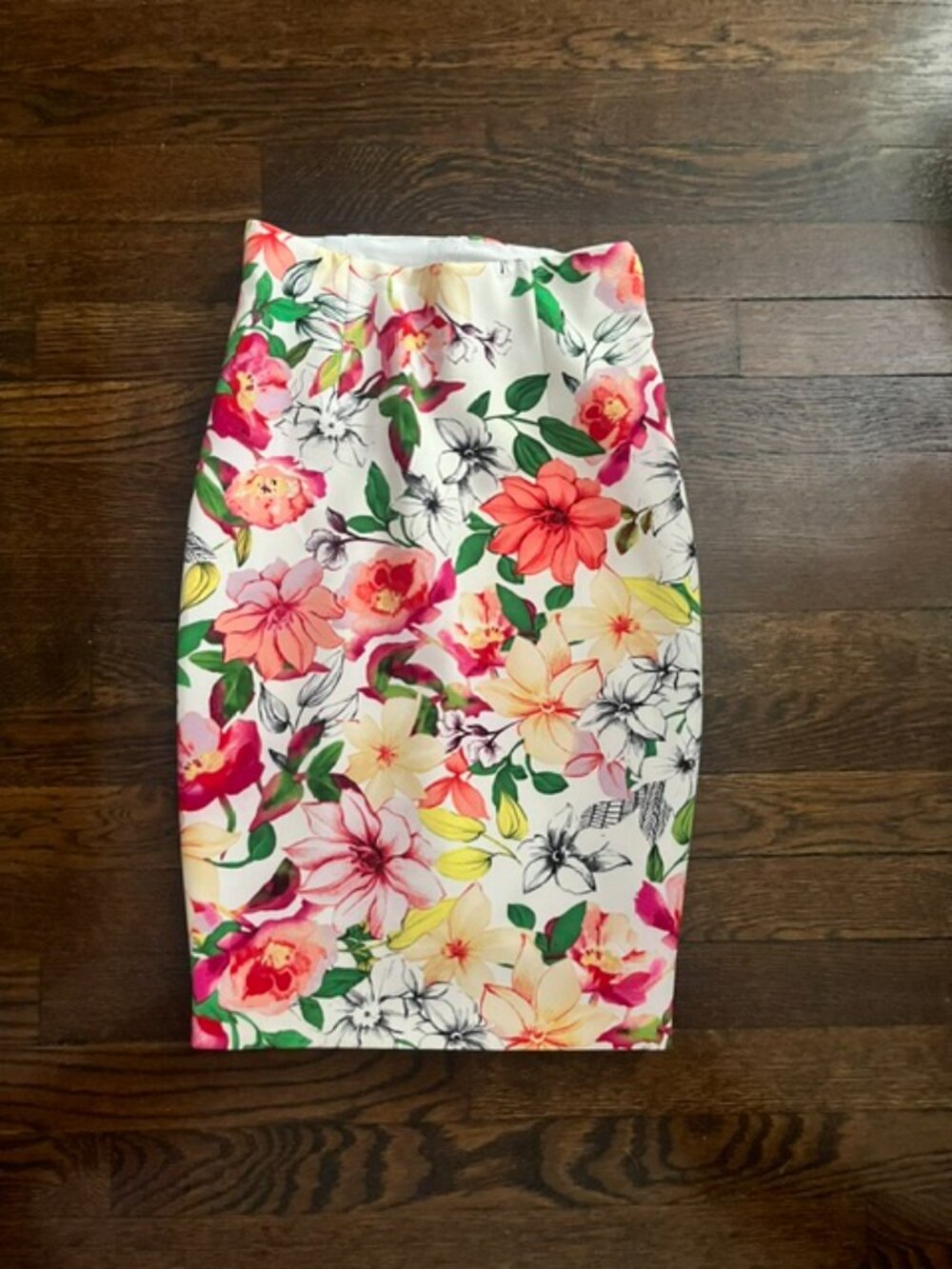 Guess Los Angeles Botanic Stretch Belle Skirt XS
